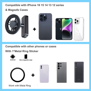 Dual-Sided N52 Super Magnets Magnetic Phone <strong>Holder</strong> for Gym Men Women <strong>iPhone</strong> 17 16 15 14 Mag Cases - Product Image 6