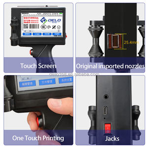 DELIOU Mini akıllı mürekkep püskürtmeli el yazıcısı son kullanma tarihi kodlama QR kodu barkod logosu taşınabilir el termal mürekkep püskürtmeli yazıcı - Product Image 5