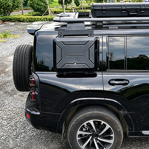 Aluminum Car Roof Luggage Rack Baskets Side Ladder Side Box Side Tent Roof Box Loading Series for Haval H9 - Product Image 6