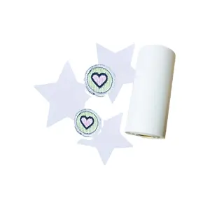 100% Recycling-Stickerei Vlies-Träger papier Easy Tear Away Stickerei Stabilisator
