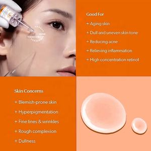 맞춤형 개인 라벨 유기농 스킨 케어 비타민 C 세럼 셀 앰플 홈 스파용 나이아신 아미드 브라이트닝 미백 액 - Product Image 4