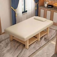 2024 Suessen Nouvelle Arrivée Moderne En Bois Massif Extra Large Lit De Beauté Lit De Massage