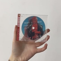Personnalisé Acrylique Anime CD Cas charme Personnalisé Transparent Aimant DIY Acrylique Cadre Photo Décoration Usine Directement Nouveau Design