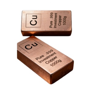 Barre de cuivre massif d'investissement 1 kg, pureté 99,9 %, vente chaude - Product Image 2