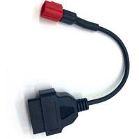 16-poliger OBD-Anschluss an 6-poliges Motorrad adapter kabel Euro5 OBD 2 Austausch des Motorrad diagnose kabels für Honda Yamaha Suzuki