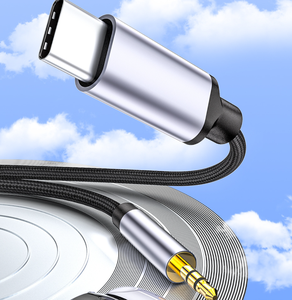 <span class=keywords><strong>Adaptateur</strong></span> USB C vers Aux avec DAC intégré 48khz 16bit pour haut-parleurs de <span class=keywords><strong>casque</strong></span> <span class=keywords><strong>Audio</strong></span> de voiture 0.5m - Product Image 5