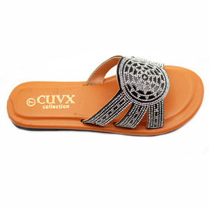 Sandales et pantoufles décontractées pour femmes, de haute qualité, tendance, nouveau style estival, confortables, avec strass - Product Image 4
