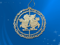 En gros Logo Personnalisé En Laiton pour Animal 3D Signet Creative En Acier Inoxydable Dog Tag Modèle De Sport Souvenir De Noël