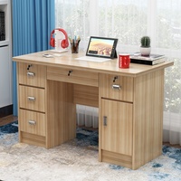 Bureau de 1,2 m de taille compacte, design moderne, prix compétitif 2025, convertible pour le gaming et le bureau, avec tiroir de rangement mural durable