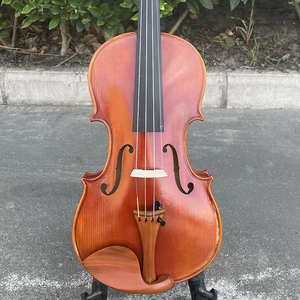 Violín Profesional Sinomusik, Hecho a Mano, con Acabado <span class=keywords><strong>de</strong></span> <span class=keywords><strong>Aceite</strong></span>, Materiales Europeos, Estilo Italiano, Arce Flameado, <span class=keywords><strong>de</strong></span> Nivel Avanzado - Product Image 1