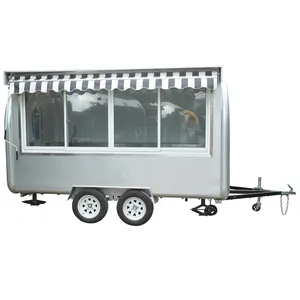 Kleine Ijsje Aanhangwagen Mobiele Food Truck Koelkast Voor Vrachtwagen Met Volledige Keukenapparatuur Te Koop