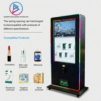 Atractiva Máquina Expendedora de Cajas Misteriosas de Tarjetas Coleccionables con Pantalla Táctil Independiente de 43 Pulgadas y LED Personalizado para Tiendas de Centros Comerciales, Compatible con Apple Pay