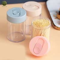 Vente en gros de cure-dents en bambou naturel, distributeur transparent portable pour restaurants, hôtels, traiteurs et usage domestique