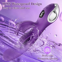 Vibrateur G-Spot à écran LCD pour femmes, stimulateur de pénétration vaginale et clitoridienne, masturbateur vibrant, énorme dildo vibrant, jouet sexuel pour adultes