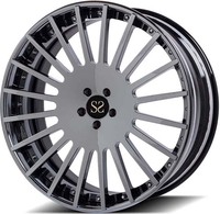 Amazon Offre Spéciale Rouge Polonais Multi Parle 20 21 pouces 5x112 forgé 2 pièce Alliage Renard En Aluminium Roues