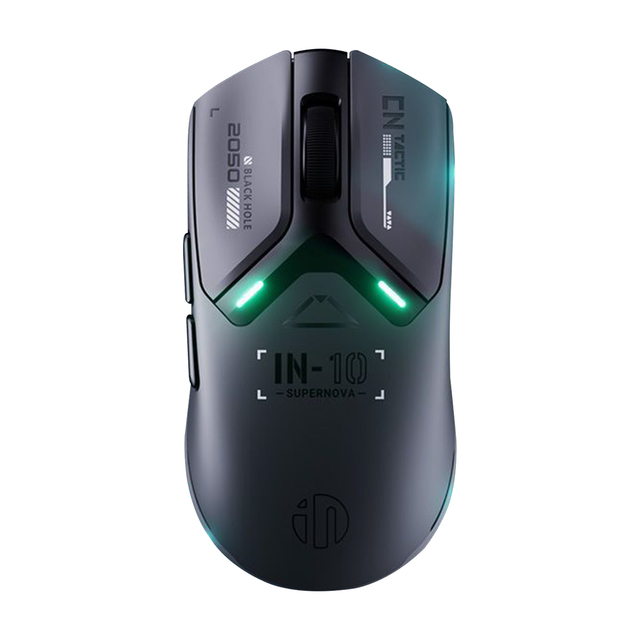 Inphic IN10 Mini Wireless Mouse Lightweight 39G RGB Tri-mode PAW3395 26000DPI 650IPS Low Latency 8K for Gaming Office Esports