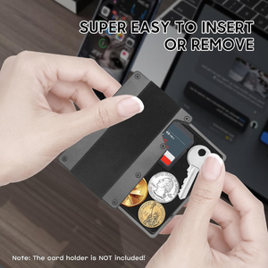 Bandeja porta monedas <span class=keywords><strong>de</strong></span> diseño delgado Perfit Fit para monedas <span class=keywords><strong>de</strong></span> billetera minimalista <span class=keywords><strong>de</strong></span> metal/llaves/<span class=keywords><strong>tarjeta</strong></span> Mini SD/<span class=keywords><strong>tarjeta</strong></span> SIM - Product Image 6