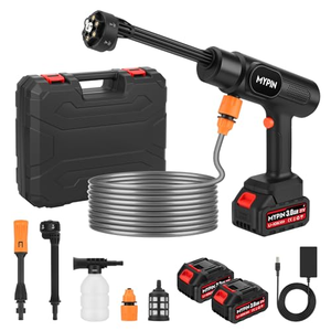 Pistola de Lavado Inalámbrica de Alta Presión con Batería de Litio de 24V 48V, Lavadora de Autos Portátil Inalámbrica - Product Image 1