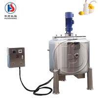 Cuve de mélange liquide en acier inoxydable Huashang, mélangeur industriel haute efficacité pour la production de boissons et de détergents
