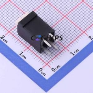 JL212V-35002B01 Spring Terminal Block Through hole Component (THT),P=3.5mm Connector 1x2P 3.5mm Black Through Hole - Product Image 2