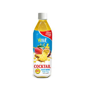 Bouteille de 16,9 fl oz de jus de goyave blanc NFC 50% avec pulpe, fabricant de boissons OEM ODM sous marque privée - Product Image 4