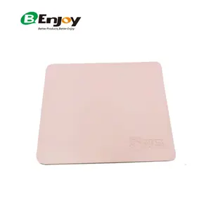 奢华防水粉色皮革桌垫定制皮革鼠标垫