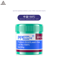Mélangeur de pâte à souder PPD flux de pâte à souder sans plomb 158 degrés température moyenne flux de soudure téléphone CPU SMT Joint de plantation d'étain