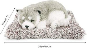Juguete Realista de Perro <span class=keywords><strong>Pastor</strong></span> <span class=keywords><strong>Alemán</strong></span> Hecho a Mano, Adorable Cachorro Durmiendo con Tamaño Personalizable para el Hogar y Regalos, Piel Artificial - Product Image 6