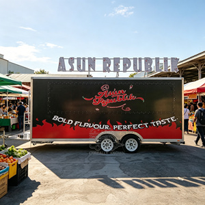 Commercial Service Window Food Truck Ice Cream Food Cart Hot Dog Churros Coffee Cart Sweet Corn Mobile Kitchen <b>Trailer</b> - Product Image 6