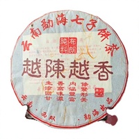 Thé en vrac fermenté de qualité supérieure 357g, thé chinois amincissant Pu'er, thé local de renommée de Yunnan, ventre plat