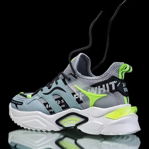 JSYWD-038 2025 Nuevas Zapatillas Deportivas de Malla para Hombre, Zapatos Casuales con Cordones, Ligeros, Cómodos y Transpirables para Exteriores - Product Image 4