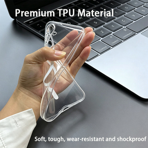 Funda Transparente Antigolpes de TPU para Teléfono Móvil Samsung S24 Ultra, A01, A02, A57 S25, Carcasa para Iphone 15 Pro Max - Product Image 2