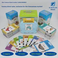 Machine d'apprentissage en plastique pour l'éducation précoce des enfants vietnamiens avec des comptines audio jouets éducatifs pour 5-7 ans