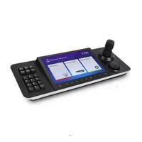 Pantalla táctil de 10 pulgadas red Android 4D Joystick Pan Tilt Zoom (PTZ) Controlador de cámara