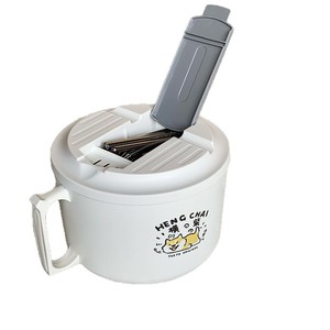 เฮงเชย์ ชามสแตนเลสมีฝาปิด ลายการ์ตูน ปิดสนิท สำหรับใช้ในบ้าน - Product Image 4