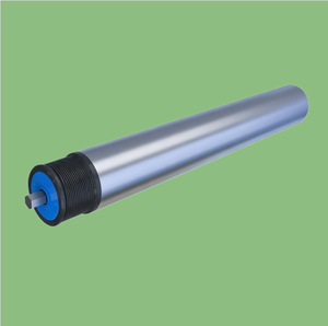 Rodillo transportador silencioso con carcasa de plástico y polea acanalada en V, impulsado por rodamientos de bolas para tuberías de acero en la industria electrónica y alimentaria. - Product Image 2