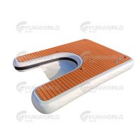 Dock flottant gonflable pour jet ski / Pontons gonflables pour jet ski et Seabob