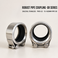Connecteur de tuyau d'eau robuste, joint de qualité supérieure, conception compacte, performance de qualité industrielle, fixateur