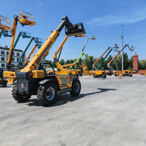 油圧式7mテレハンドラー粗地形負荷容量3.5t 4輪テレハンドラーブームフォークリフトカスタマイズ可能サービス - Product Image 4