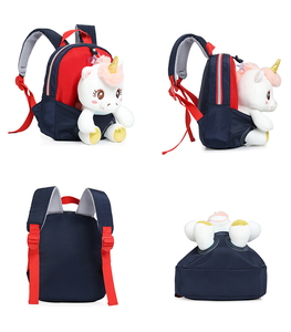 <span class=keywords><strong>Zaino</strong></span> in Peluche Leggero Personalizzato a Forma di <span class=keywords><strong>Unicorno</strong></span> Cartoon per Bambine, Uso Scolastico e <span class=keywords><strong>Asilo</strong></span>, 26x22x10cm - Product Image 5