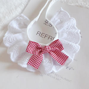 بيع بالجملة وشاح كلب القط نمط Preppy Bandana وشاح لطيف نمط حيوان بوليستر إكسسوارات الحيوانات الأليفة لعيد الميلاد - Product Image 5