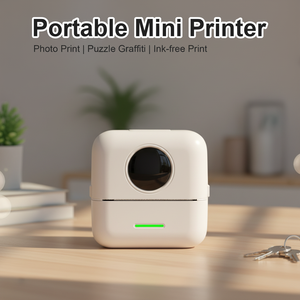 Nouvelle <span class=keywords><strong>imprimante</strong></span> d'étiquettes thermiques sans encre X5 Mini pour usage domestique, OEM/ODM pris en charge, en stock - Product Image 2