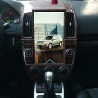 13.6 pouces Android Radio GPS Navigation écran tactile voiture pour lecteur DVD Carplay tableau de bord pour Land Rover Freelander 2 2007-2015 M
