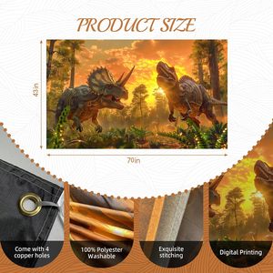 Kit de ballons personnalisés sur le thème des dinosaures avec <span class=keywords><strong>arche</strong></span> de ballons en latex vert sauge et or sur le thème de la <span class=keywords><strong>jungle</strong></span> dinosaure - Product Image 3