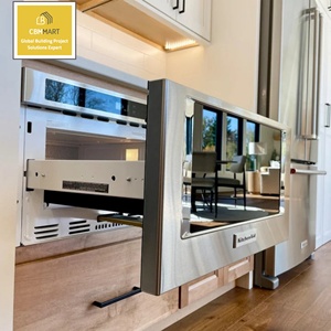 CBMmart Cucine Moderne Americane Stile Shaker Australiano Bicolore in Legno Massello Lusso <span class=keywords><strong>2</strong></span> Pac Laccato con Isola - Product Image 3