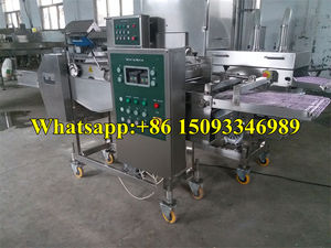 Máquina Económica <span class=keywords><strong>para</strong></span> Empanizar con Harina de Tempura/Máquina <span class=keywords><strong>para</strong></span> Cubrir Dedos de Pollo Fritos con Masa/Máquina <span class=keywords><strong>para</strong></span> Recubrir con Pan Rallado Seco <span class=keywords><strong>para</strong></span> Hamburguesas - Product Image 4