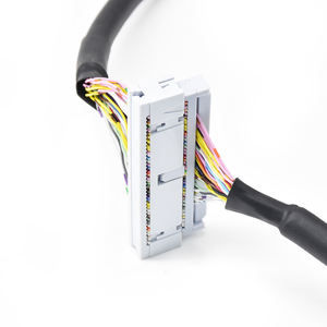 Câble ruban IDC 40 broches mâle-femelle, double blindage, type I/O, haute flexibilité pour équipement d'automatisation PLC - Product Image 2