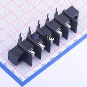 KF65RM-11.0-5P Barrier Terminal Block Bent Lead Through Hole,P=11mm Connector Two Sides 11mm 1x5P Right Angle Pin - Product Image 1