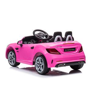 Auto Eléctrico para Niños Mercedes Benz SLC Color Rosa con Licencia Oficial, para Niños de 3 a 8 Años, con Control Remoto - Product Image 4
