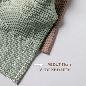 Camisoles rembourrées sans manches décontractées <span class=keywords><strong>Debardeur</strong></span> <span class=keywords><strong>Femme</strong></span> débardeurs respirants pour femmes haut tricoté camisoles pour femmes débardeurs pour femmes - Product Image 5
